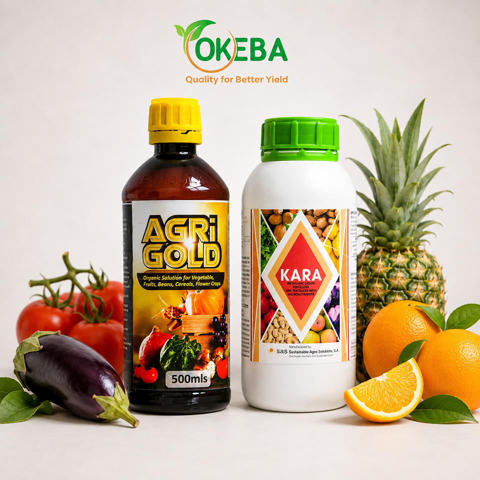 Agro chemical products and crop protection inputs in an agro input shop