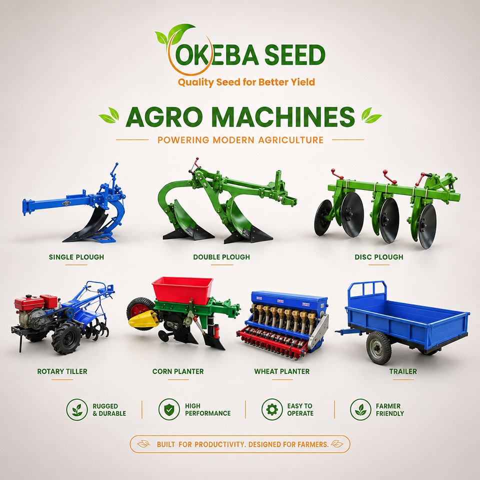 Agribusiness facility and logistics support for agro machines and mechanization